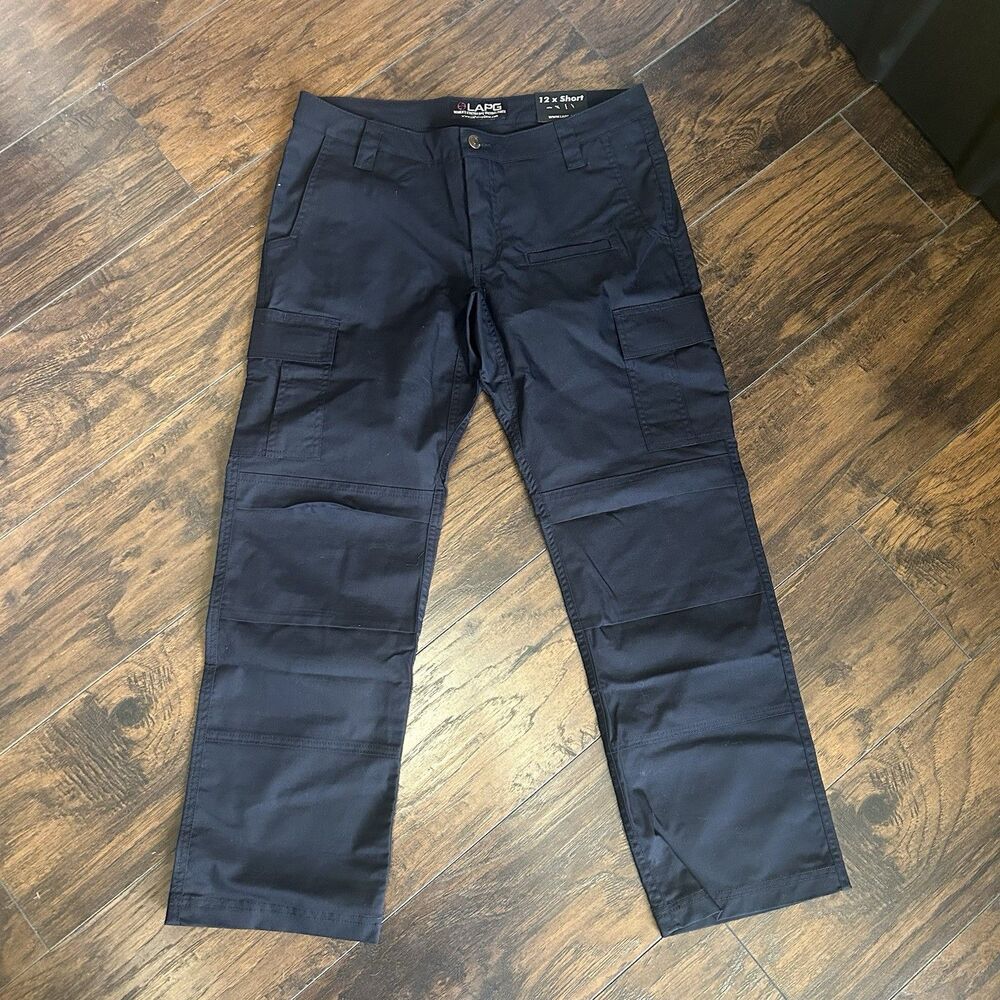 LAPG Tactical Pants Womens 12 Short Blue  Cargo Pockets Police Gear NWT